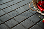 Плитка тротуарная Steingot Моноцвет, Квадрат, черный, 300*300*50 мм