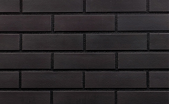 Клинкерная облицовочная плитка King Klinker Dream House для НФС, 18 Volcanic black, 240*71*17 мм