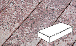 Плитка тротуарная Готика, City Granite FINERRO, Картано, Сансет, 300*150*60 мм