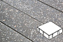 Плитка тротуарная Готика, Granite FINO, Квадрат, Ильменит, 150*150*80 мм