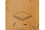 Клинкерная ступень угловая флорентинер ABC Antik Sandstein, 335*335*10 мм