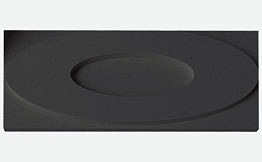 3D-плитка ARCHITECTILES Ethno, паттерн № 1, черный, 400*160*20 мм