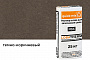 Цветной шовный раствор quick-mix RSS/db для СФТК темно-коричневый, 25 кг