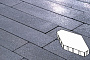 Плитка тротуарная Готика, City Granite FINO, Зарядье, Амфиболит, 600*400*100 мм