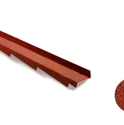 Боковое примыкание левое Metrotile, Red