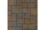 Плитка тротуарная SteinRus, Инсбрук Альпен Б.7.Псм.6, Native, ColorMix Штайнрус, толщина 60 мм
