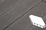 Плитка тротуарная Готика Profi, Зарядье без фаски, темно-серый, частичный прокрас, с/ц, 600*400*100 мм