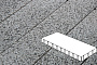 Плитка тротуарная Готика, Granite FINO, Плита, Белла Уайт, 800*400*80 мм
