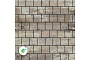 Плитка тротуарная SteinRus Армор В.2.К.8, гладкая, ColorMix Берилл, 100*100*80 мм