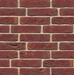 Кирпич облицовочный Muhr Nr 6, Niederhein rot geflammt, 210*100*50 мм