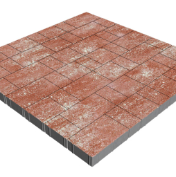 Плитка тротуарная SteinRus Новый город Лион Б.9.Псм.6, Native, Порто, толщина 60 мм