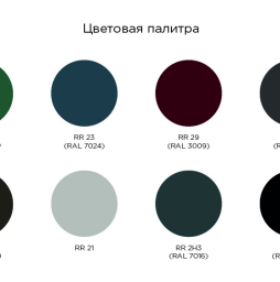 Двойной стоячий фальц Line Grand Line GreenCoat Pural Matt
