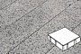 Плитка тротуарная Готика, City Granite FINO, Квадрат, Цветок Урала, 200*200*60 мм