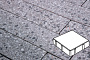 Плита тротуарная Готика Granite FINERRO, квадрат, Галенит 150*150*80 мм