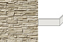 Угловой искусственный камень для навесных вентилируемых фасадов White Hills Фьорд Лэнд F202-15