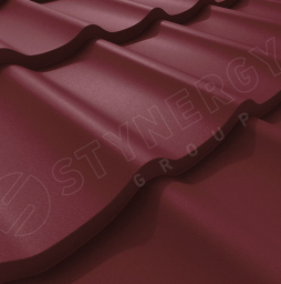 Металлочерепица Stynergy СМ Классик CORUNDUM50® матовый RAL 3005