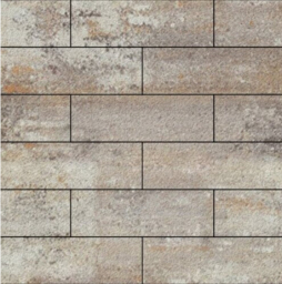 Плитка тротуарная SteinRus, Гранада Б.7.П.8 Native, ColorMix Берилл, 600*200*80 мм