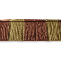 Композитная черепица рядовая Metrotile IShake Terracotta yellow