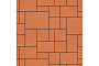 Плитка тротуарная SteinRus Инсбрук Альпен Б.7.Псм.6, Native, оранжевый, толщина 60 мм