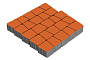 Плитка тротуарная SteinRus Аттика, гладкая, оранжевый, толщина 60 мм