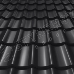 Металлочерепица Stynergy СМ Классик CORUNDUM50® RAL 9005