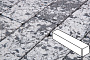Плитка тротуарная Готика, City Granite FINERRO, Ригель, Диорит, 360*80*100 мм