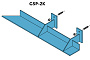 Угловой кронштейн для кирпичных перемычек левый Baut GSP-2K