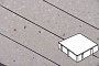 Плита тротуарная Готика Granite FINERRO, квадрат, Мансуровский 150*150*80 мм
