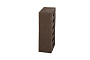 Кирпич клинкерный Kerma Premium Klinker коричневый каре 215*102*65 мм