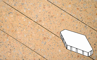 Плитка тротуарная Готика, Granite FINO, Зарядье без фаски, Павловское, 600*400*100 мм