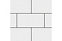 Плитка тротуарная SteinRus, Парк Плейс Б.3.П.8, Native, белый, 600*300*80 мм