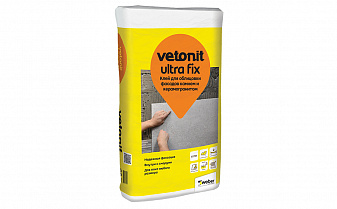 Плиточный цементный клей усиленный weber.vetonit ultra fix, 25 кг