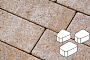 Плитка тротуарная Готика Natur FERRO, Веер, Оливковый, комплект 3 шт, толщина 60 мм