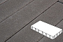 Плитка тротуарная Готика Profi, Плита, темно-серый, частичный прокрас, с/ц, 600*300*80 мм