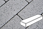 Плитка тротуарная Готика Granite FERRO, паркет, Белла Уайт 300*100*60 мм