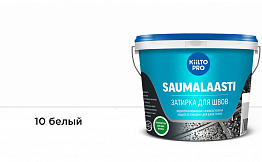 Затирка Kiilto Saumalaasti для плитки, цвет 10 белый, 20 кг