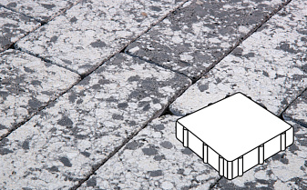 Плитка тротуарная Готика, City Granite FINERRO, Квадрат, Диорит, 300*300*80 мм