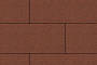 Плитка тротуарная Прямоугольник (Ла-Линия) В.5.П.10 гранит красный 600*300*100 мм