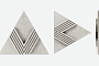 3D-плитка ARCHITECTILES Trigon, серый, 200*200*200*20 мм