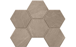 Мозаика Hexagon Estima Gabbro GB02, неполированный