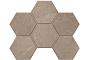 Мозаика Hexagon Estima Gabbro GB02, неполированный