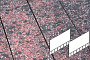 Плитка тротуарная Готика, Granite FINO, Плита AI, Дымовский, 700*500*80 мм