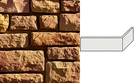 Облицовочный камень White Hills Данвеган угловой элемент цвет 500-65