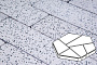 Плитка тротуарная Готика, City Granite FINO, Полигональ, Покостовский, 893*780*80 мм