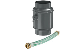 Водосборник цилиндрический в комплекте Aquasystem PURAL RR 23 для системы D 125/90