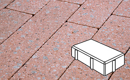 Плитка тротуарная Готика, City Granite FINERRO, Брусчатка В.2.П.10/Г.2.П.10, Травертин, 200*100*100 мм