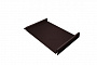 Кликфальц с пленкой на замках Grand Line Rooftop Matte RAL 8017 шоколад