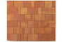 Плитка тротуарная BRAER Старый город Ландхаус Color Mix Рассвет, толщина 60 мм