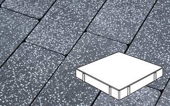 Плитка тротуарная Готика, Granite FINO, Квадрат, Суховязский, 600*600*100 мм