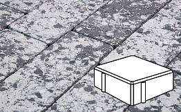 Плитка тротуарная Готика, City Granite FINERRO, Квадрат, Диорит, 100*100*60 мм